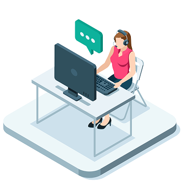 サポート体制のイラスト